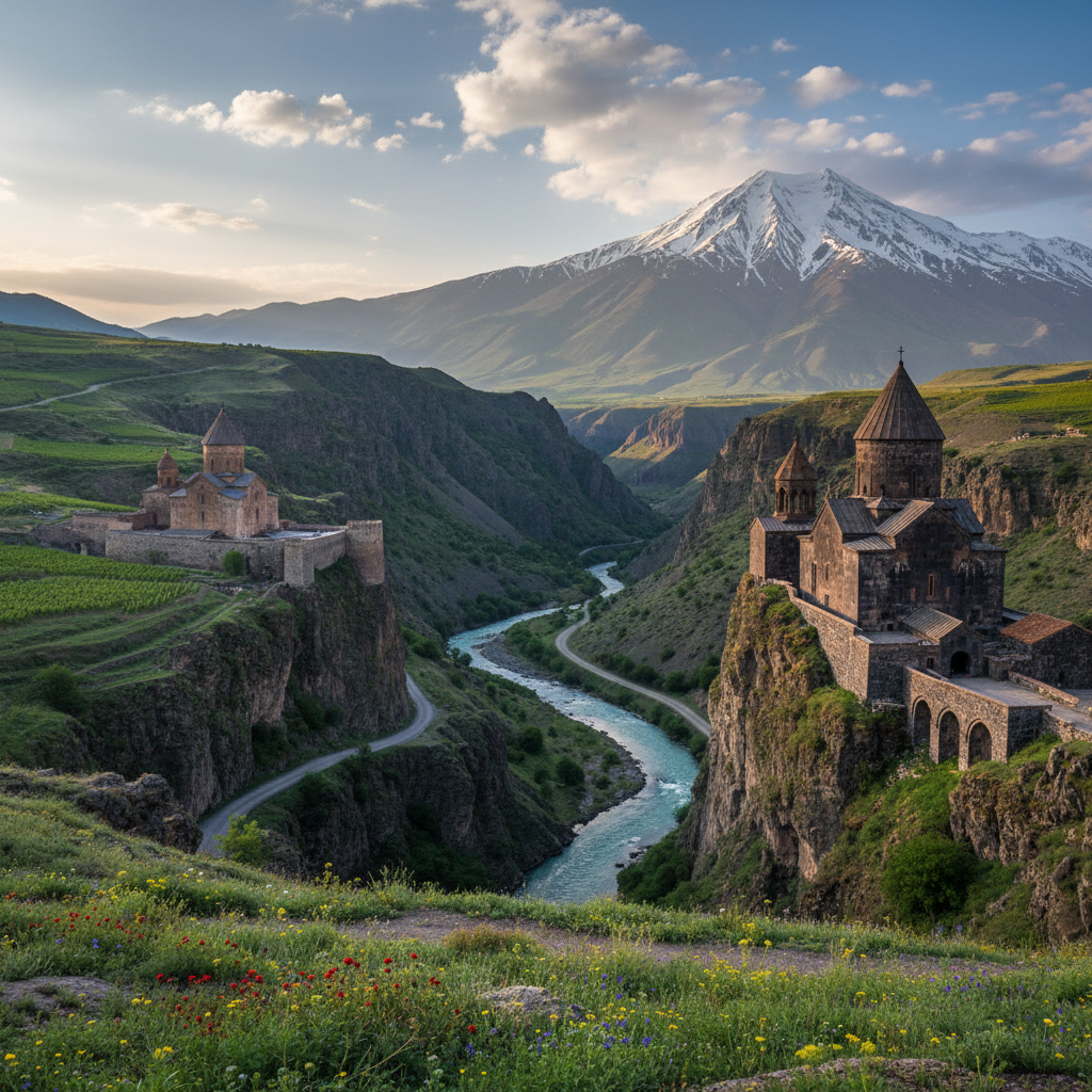 Gruzja i Armenia: Klasztory, krajobrazy i atrakcje, które zachwycą Cię na zdjęciach